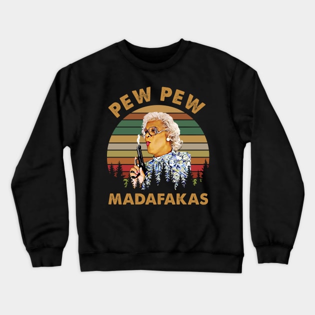 pewpew Crewneck Sweatshirt by Tentacle Castle